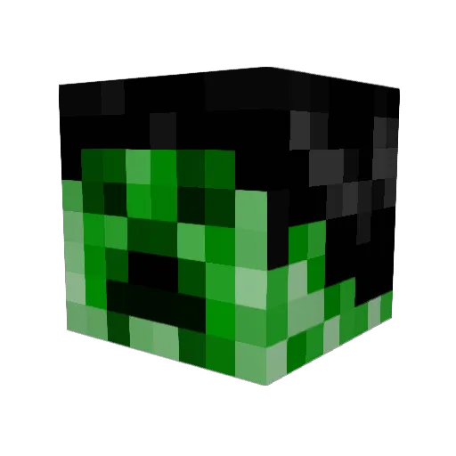 LilStinkyGuy Minecraft avatar head, 3D render