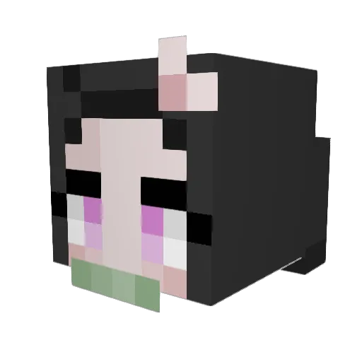 LilSyrup Minecraft avatar head, 3D render
