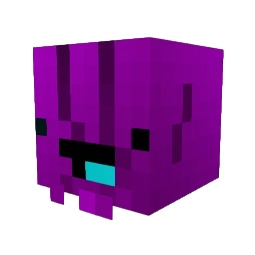 LilTenderloin Minecraft avatar head, 3D render