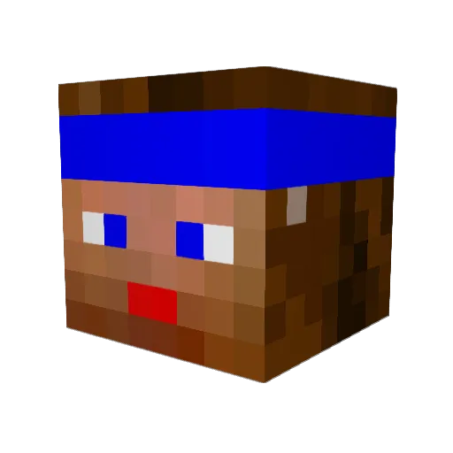 LilTheKill Minecraft avatar head, 3D render
