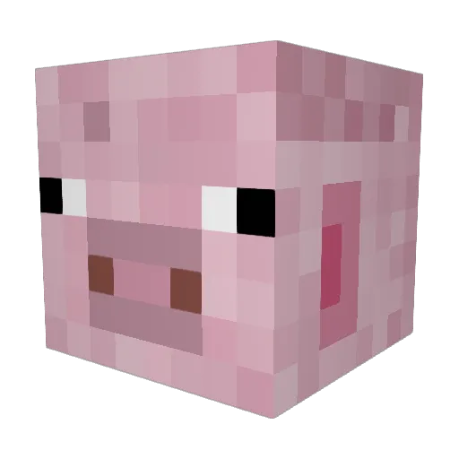 LilToph69 Minecraft avatar head, 3D render