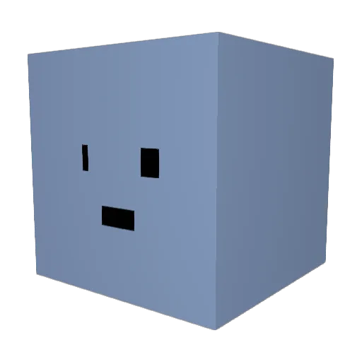 LilTrunks Minecraft avatar head, 3D render