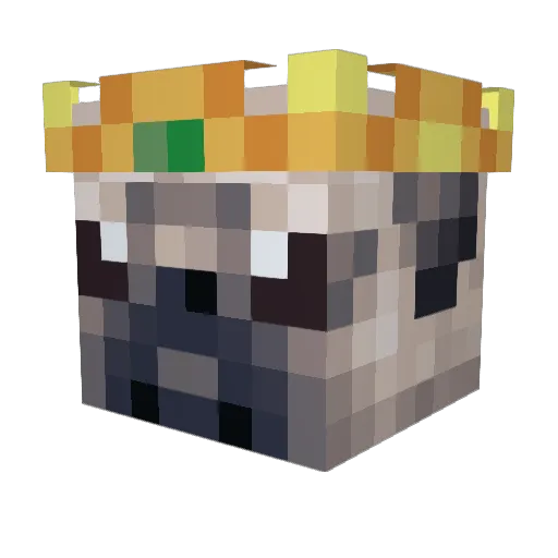 LilUziLevi Minecraft avatar head, 3D render