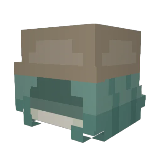 LilWill7_ Minecraft avatar head, 3D render