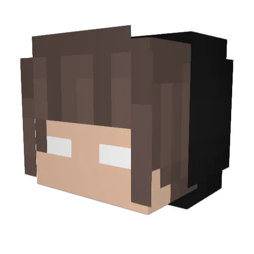 LilWillie22 Minecraft avatar head, 3D render