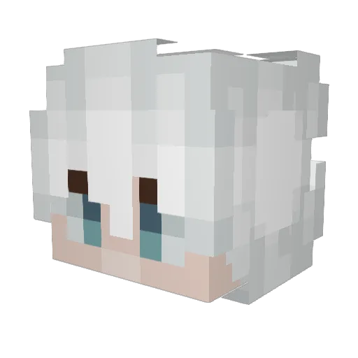 LilYeetus69 Minecraft avatar head, 3D render