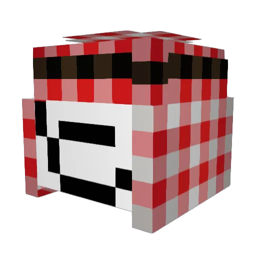 Lil_Ant12 Minecraft avatar head, 3D render