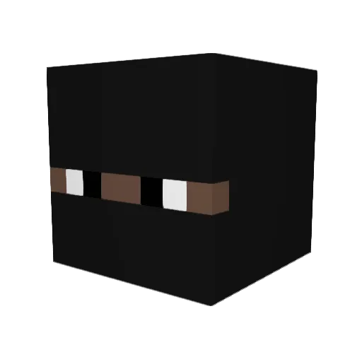 Lil_Bearito Minecraft avatar head, 3D render