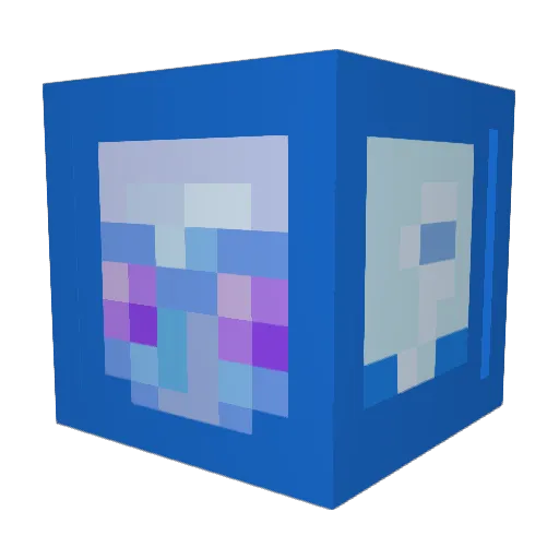 Lil_Darth Minecraft avatar head, 3D render
