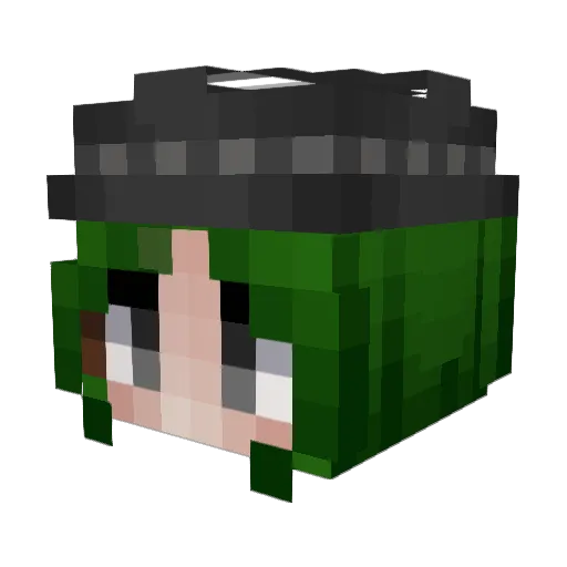 Lil_Diabet0 Minecraft avatar head, 3D render