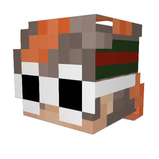 Lil_Gabe123 Minecraft avatar head, 3D render