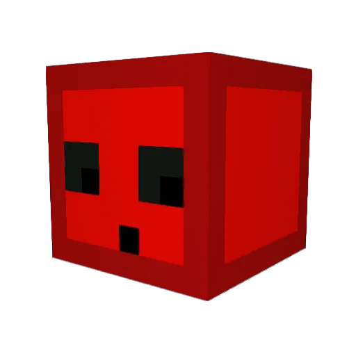 Lil_Guardian Minecraft avatar head, 3D render