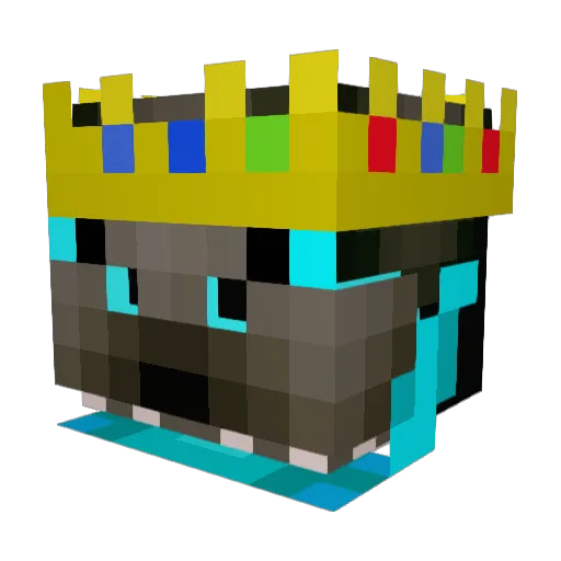 Lil_Hipe Minecraft avatar head, 3D render