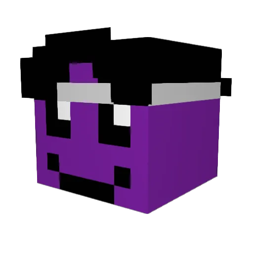 Lil_JetSki24 Minecraft avatar head, 3D render