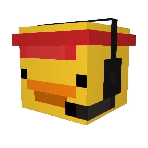 Lil_Lawnmower Minecraft avatar head, 3D render