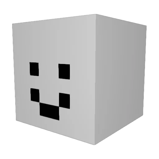 Lil_Marcik Minecraft avatar head, 3D render