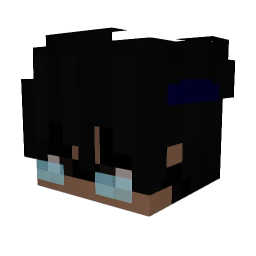 Lil_Moreno Minecraft avatar head, 3D render
