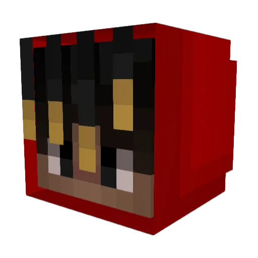 Lil_Nick999 Minecraft avatar head, 3D render