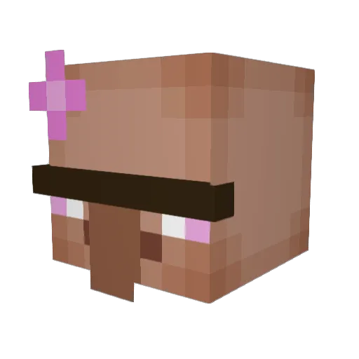 Lil_Nix5 Minecraft avatar head, 3D render
