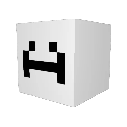 Lil_Tatters Minecraft avatar head, 3D render