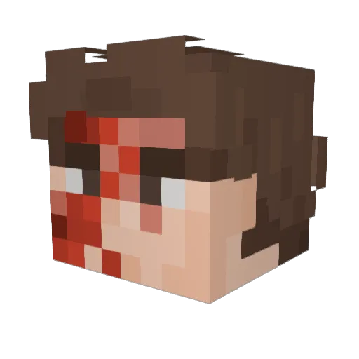Lil__Cheese Minecraft avatar head, 3D render