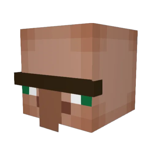 Lil_hom1e Minecraft avatar head, 3D render
