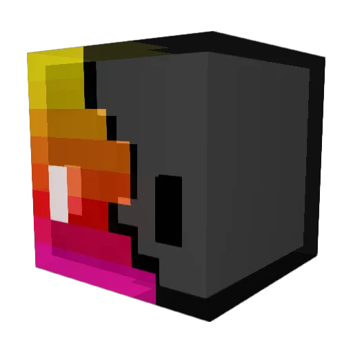 Lil_kokos Minecraft avatar head, 3D render