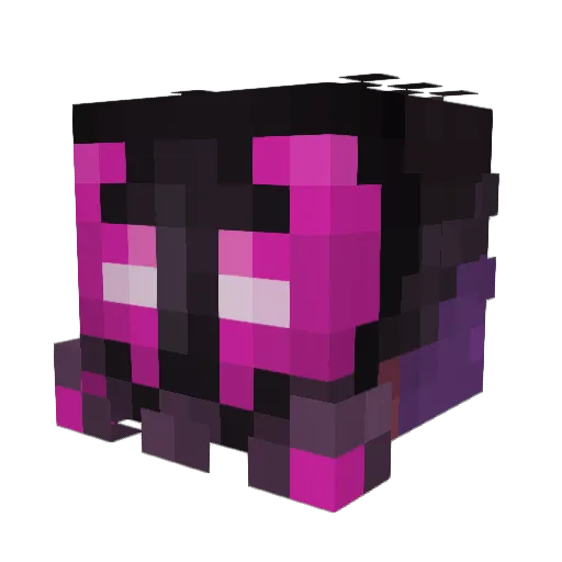 LilacDreams67 Minecraft avatar head, 3D render