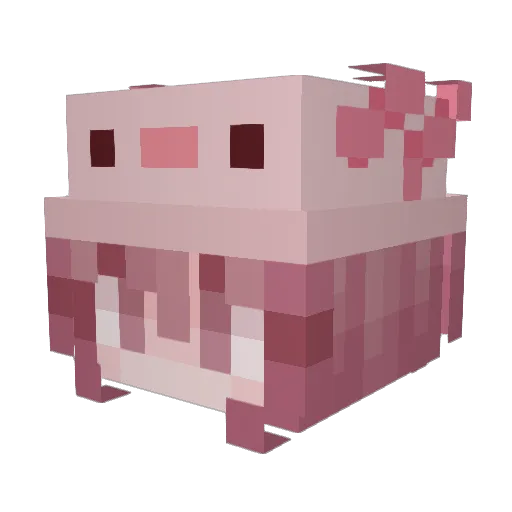 Lilava_123 Minecraft avatar head, 3D render