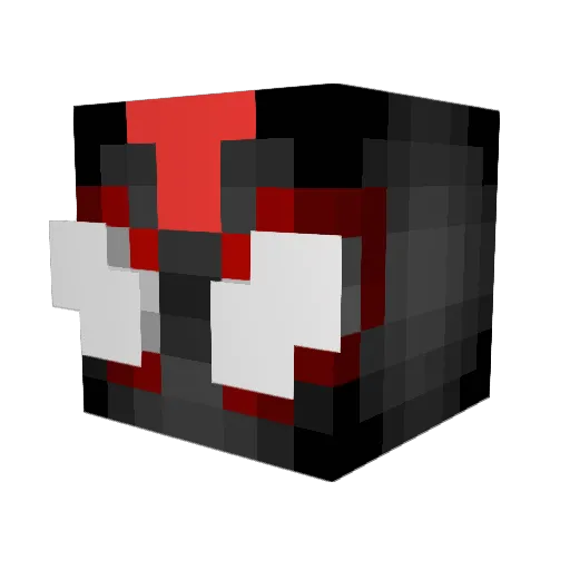 Lilbear10 Minecraft avatar head, 3D render