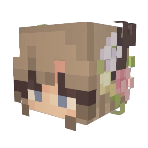 Lilbob2269 Minecraft avatar head, 3D render