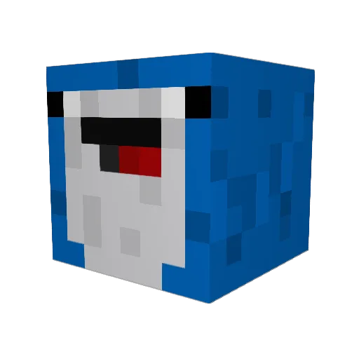 Lilcmack23 Minecraft avatar head, 3D render