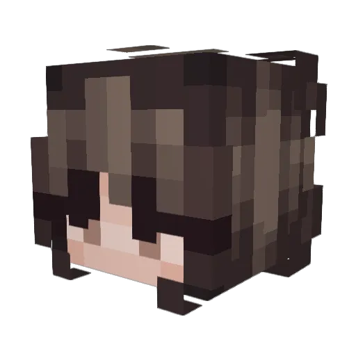 Liliana_BM Minecraft avatar head, 3D render