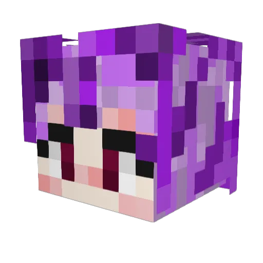 Lilith_Beherith Minecraft avatar head, 3D render