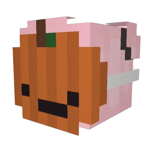 Lilith_Grimm Minecraft avatar head, 3D render