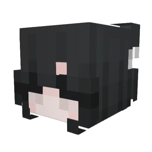 Lilith_Luna Minecraft avatar head, 3D render