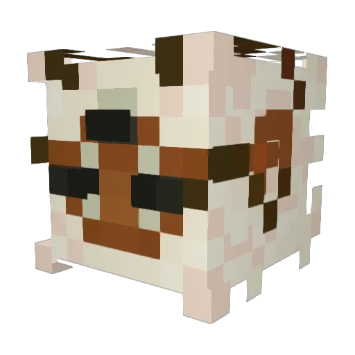 Lilith_Monodia Minecraft avatar head, 3D render