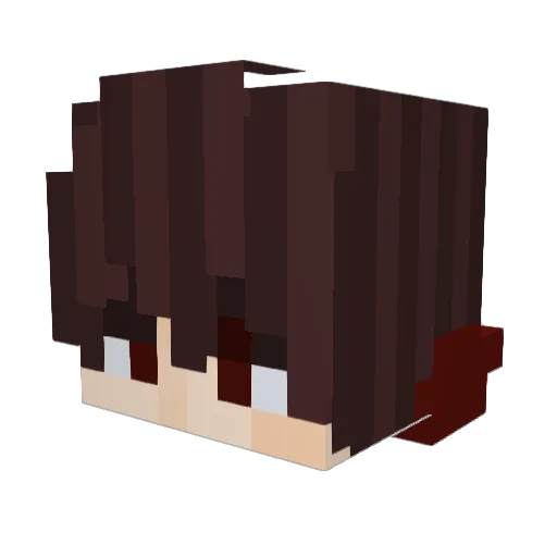 Lilium_Eternal Minecraft avatar head, 3D render