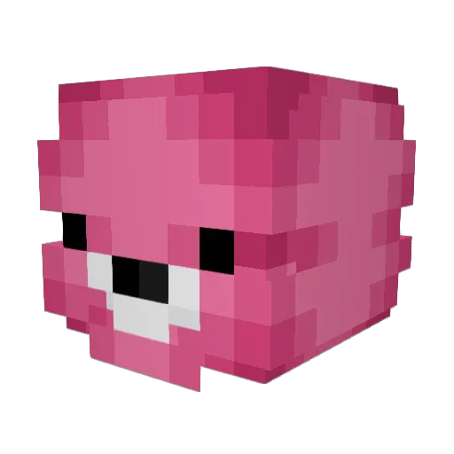 LillJazz Minecraft avatar head, 3D render