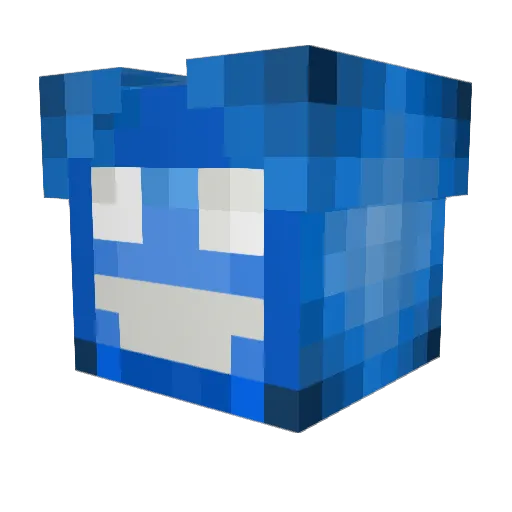 LillayFTW Minecraft avatar head, 3D render