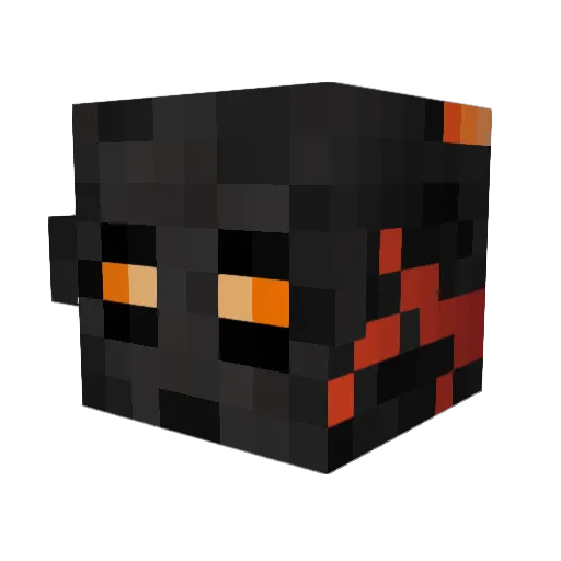 Lille_Ralf_ Minecraft avatar head, 3D render