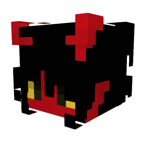 Lillek3 Minecraft avatar head, 3D render