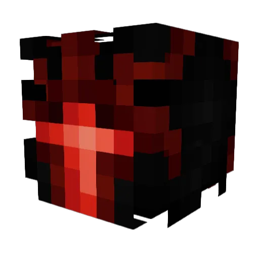 Lillen27 Minecraft avatar head, 3D render