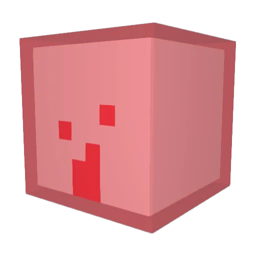 Lilli_B Minecraft avatar head, 3D render