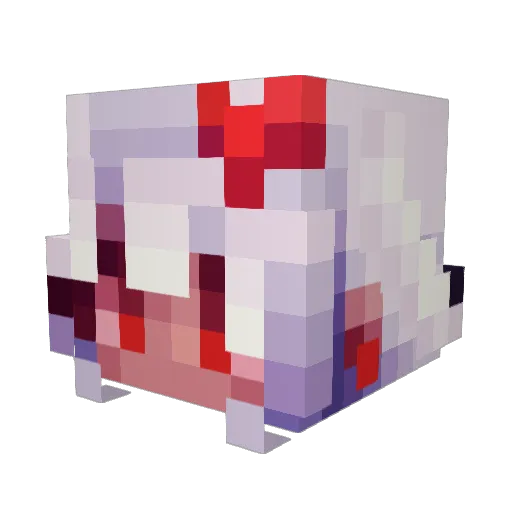 LillianHopeful Minecraft avatar head, 3D render