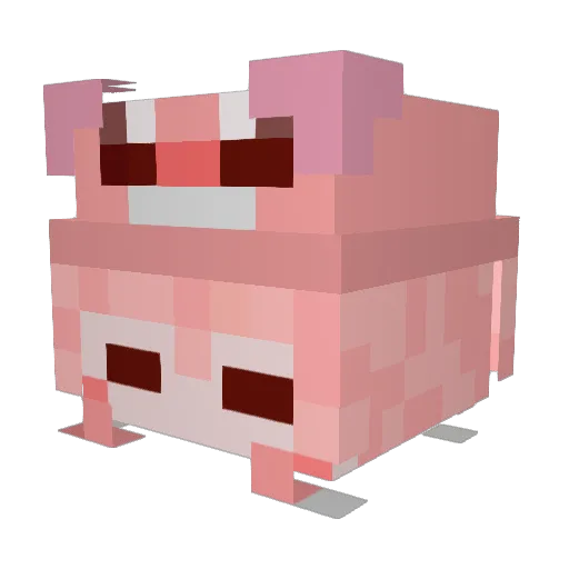 Lillice_ Minecraft avatar head, 3D render