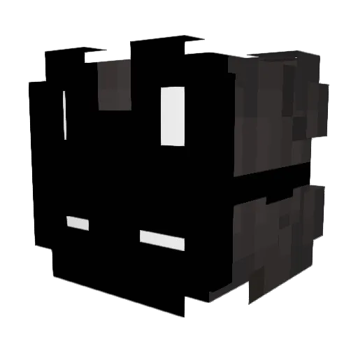 Lilltih123 Minecraft avatar head, 3D render