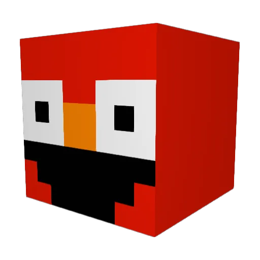 Lilly_988 Minecraft avatar head, 3D render