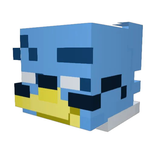 Lilmaniac2311 Minecraft avatar head, 3D render