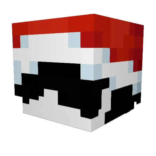 Lilmoshpit Minecraft avatar head, 3D render